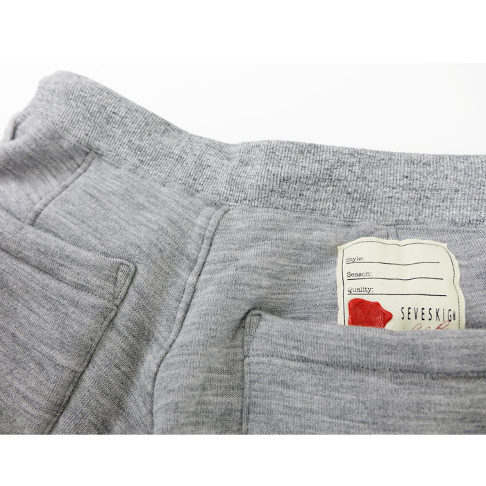 SEVESKIG〔セヴシグ〕×もちはだコラボ2016 SWEAT PANTS〔極厚地